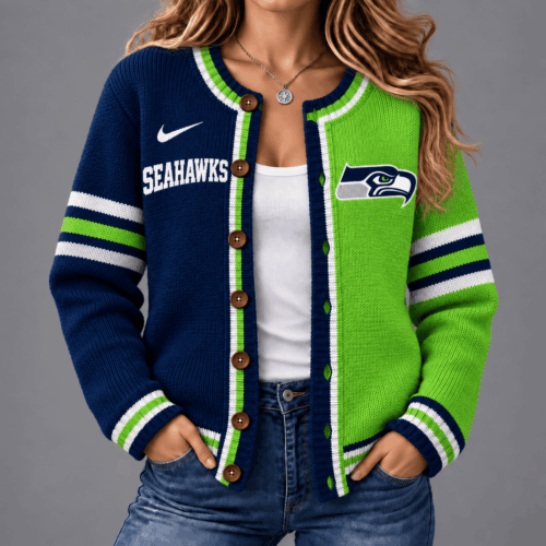 Seattle Seahawks | Premium NFL Game Ready Cardigan NY