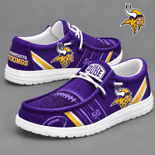 Minnesota Vikings | Premium NFL Team Ready Loafer Shoes NY