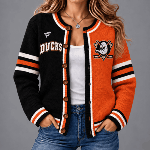 Anaheim Ducks | Premium NHL Game Ready Cardigan