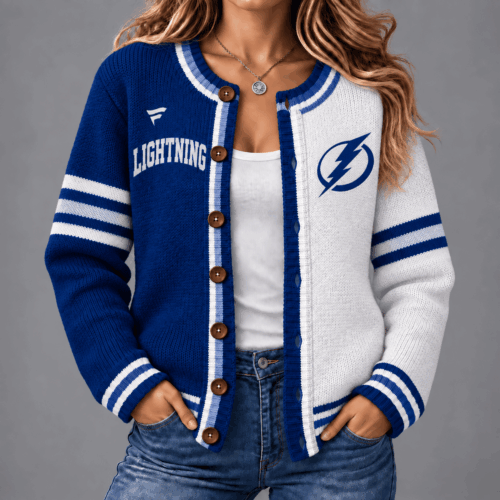 Tampa Bay Lightning | Premium NHL Game Ready Cardigan