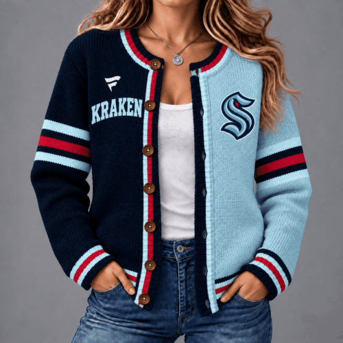 Seattle Kraken | Premium NHL Game Ready Cardigan