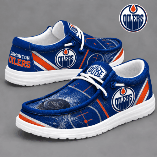 Edmonton Oilers | Premium NHL Team Ready Loafer Shoes NY
