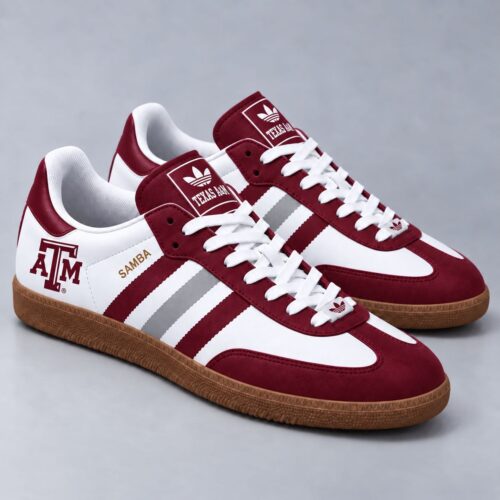 Texas A&M Aggies | Premium NCAA Team Pride Samba Shoes NY