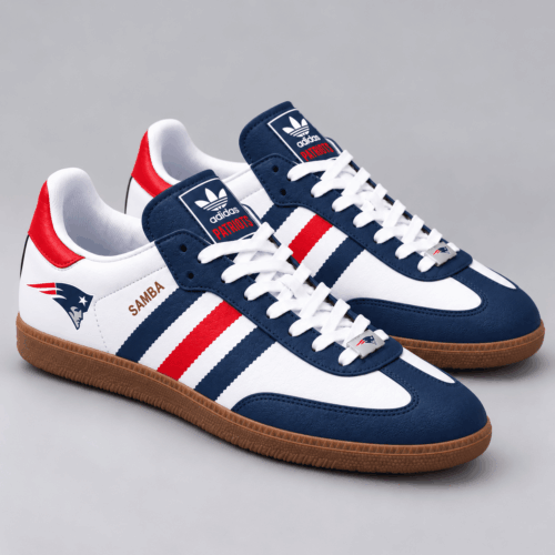 New England Patriots | Premium NFL Game Day Samba Shoes NY