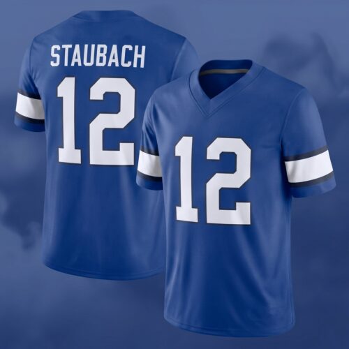 Custom Printed Roger Staubach Dallas Cowboys Legacy Football Jersey