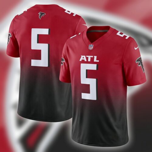 Custom Printed Atlanta Falcons Vapor F.u.s.e. Football Jersey in Red