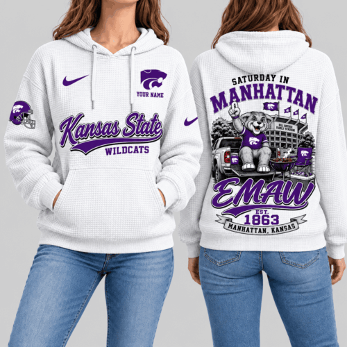 Kansas State Wildcats | NCAA Saturday Gameday Waffle Hoodie TD
