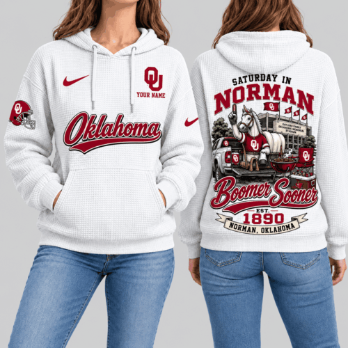 Oklahoma Sooners | NCAA Saturday Gameday Waffle Hoodie TD