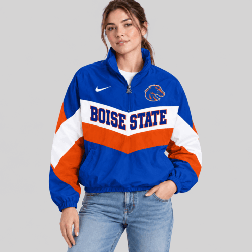 Boise State Broncos | NCAA Chevron Wordmark Zip Jacket TD