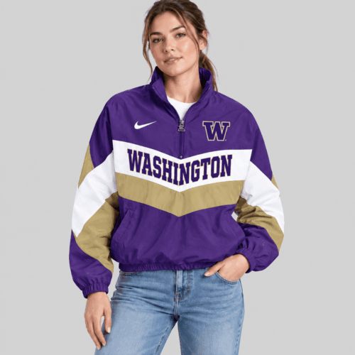 Washington Huskies | NCAA Chevron Wordmark Zip Jacket TD