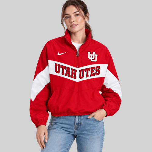 Utah Utes | NCAA Chevron Wordmark Zip Jacket TD