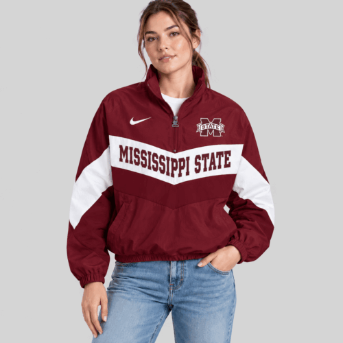 Mississippi State Bulldogs | NCAA Chevron Wordmark Zip Jacket TD