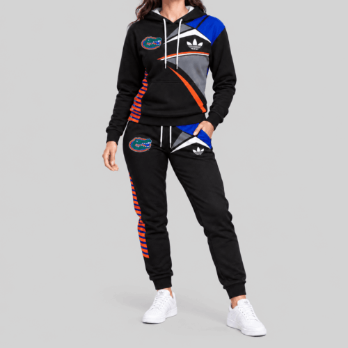 Florida Gators | NCAA Geometric Panel Tracksuit Set TD