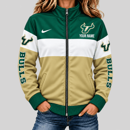 South Florida Bulls | NCAA Color Block Mascot Sleeve Jacket TD