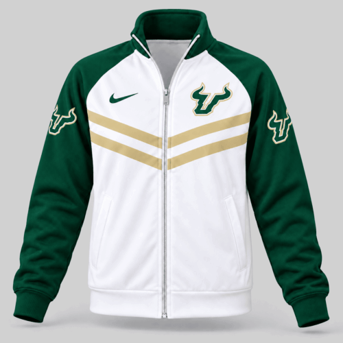 South Florida Bulls | NCAA Chevron Stripe Track Jacket TD