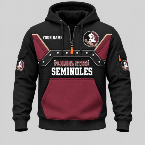 Florida State Seminoles | NCAA Utility Panel Half Zip Hoodie TD