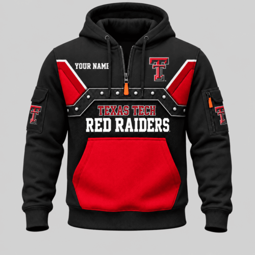 Texas Tech Red Raiders | NCAA Utility Panel Half Zip Hoodie TD