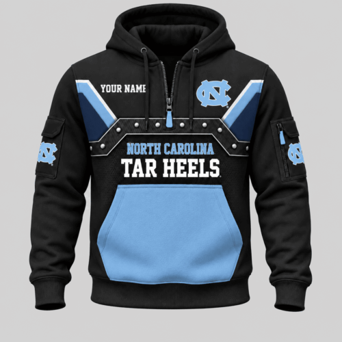 North Carolina Tar Heels | NCAA Utility Panel Half Zip Hoodie TD