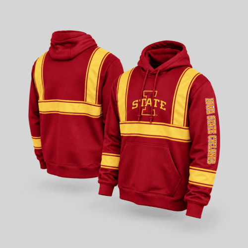Iowa State Cyclones | NCAA Reflective Stripe Hoodie TD