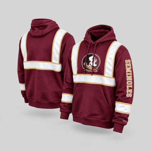 Florida State Seminoles | NCAA Reflective Stripe Hoodie TD