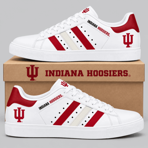 Indiana Hoosiers | NCAA Stripe Low Top Sneakers TD