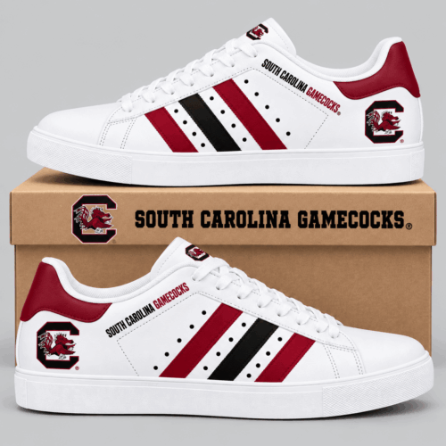 South Carolina Gamecocks | NCAA Stripe Low Top Sneakers TD