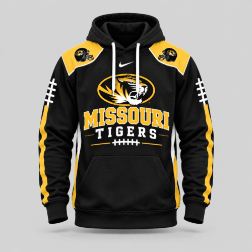 Missouri Tigers | NCAA Football Laces Sleeve Hoodie TD