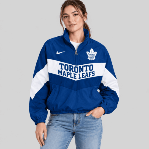 Toronto Maple Leafs | NHL Chevron Wordmark Zip Jacket TD
