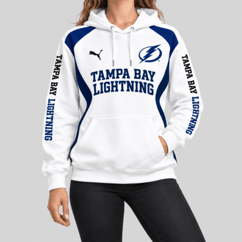 Tampa Bay Lightning | NHL Contrast Panel Wordmark Hoodie TD
