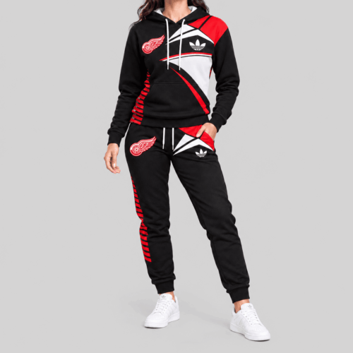 Detroit Red Wings | NHL Geometric Panel Tracksuit Set TD