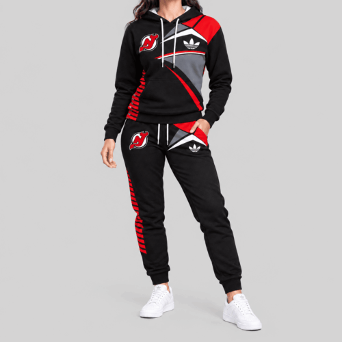 New Jersey Devils | NHL Geometric Panel Tracksuit Set TD