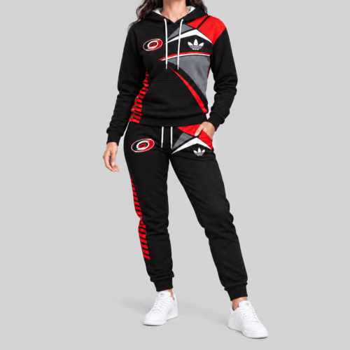 Carolina Hurricanes | NHL Geometric Panel Tracksuit Set TD