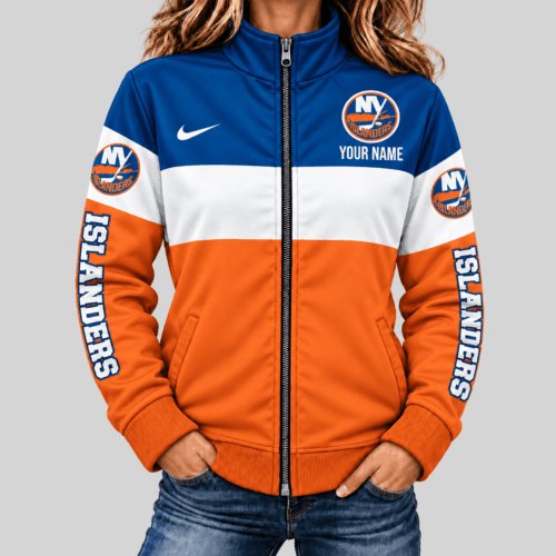New York Islanders | NHL Color Block Mascot Sleeve Jacket TD