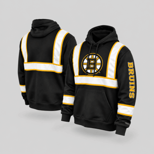 Boston Bruins | NHL Reflective Stripe Hoodie TD