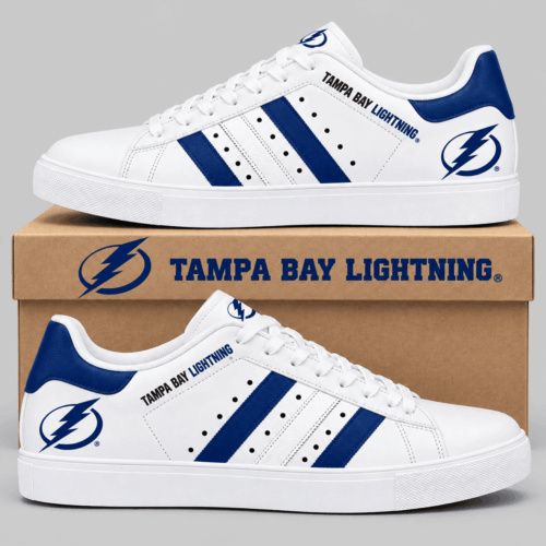 Tampa Bay Lightning | NHL Stripe Low Top Sneakers TD