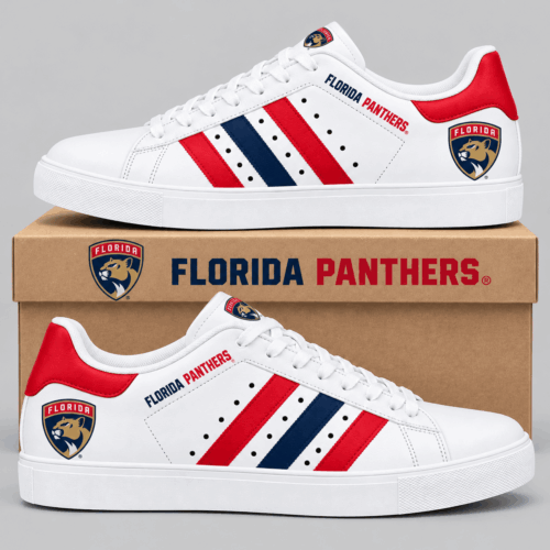 Florida Panthers | NHL Stripe Low Top Sneakers TD