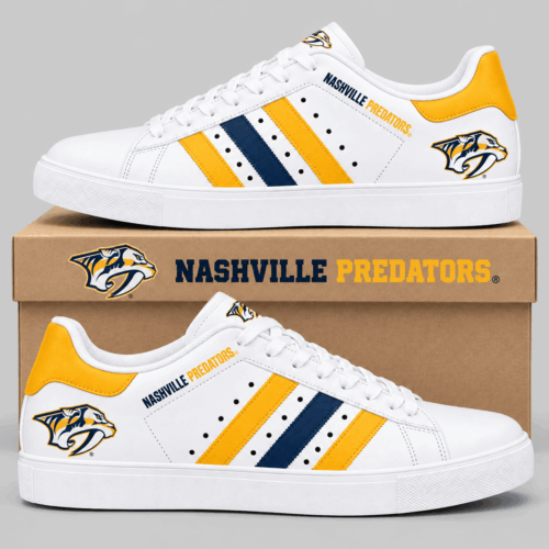 Nashville Predators | NHL Stripe Low Top Sneakers TD