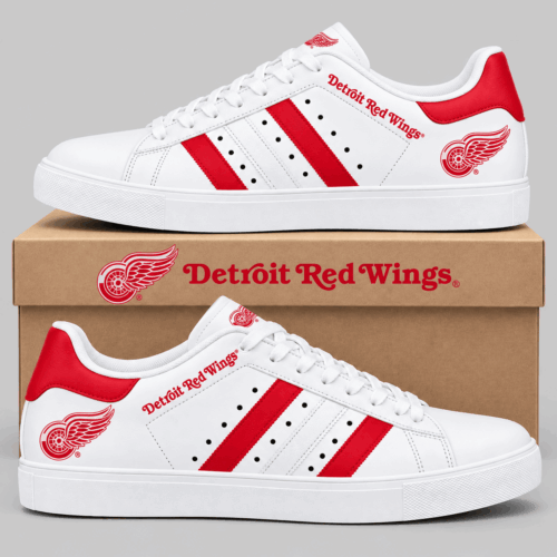 Detroit Red Wings | NHL Stripe Low Top Sneakers TD