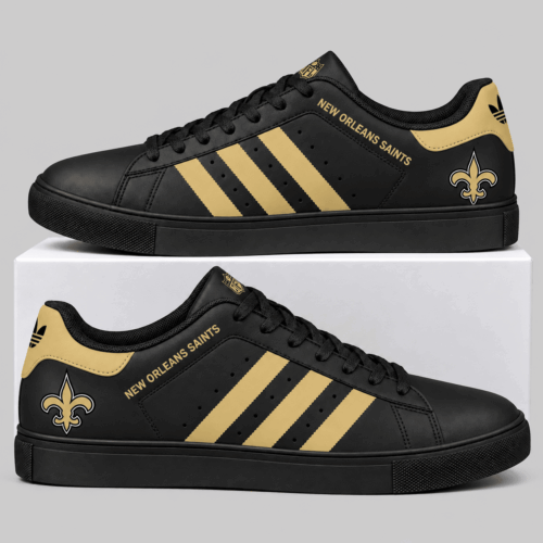 New Orleans Saints | NFL Triple Stripe Low Top Sneakers TD