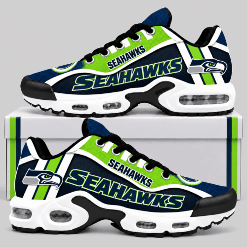 Seattle Seahawks | NFL Bold Wordmark Air Cushion Sneakers TD