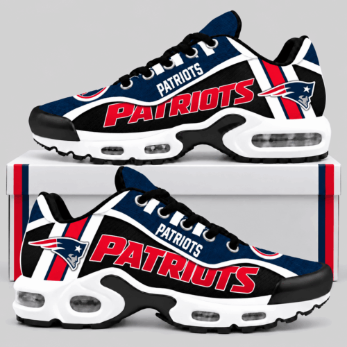 New England Patriots | NFL Bold Wordmark Air Cushion Sneakers TD