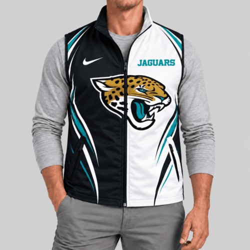 Jacksonville Jaguars | NFL Swoosh Panel Softshell Vest TD