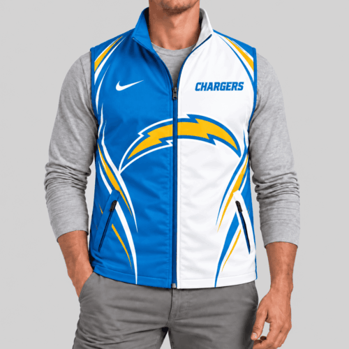 Los Angeles Chargers | NFL Swoosh Panel Softshell Vest TD
