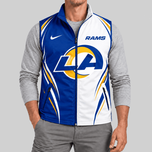 Los Angeles Rams | NFL Swoosh Panel Softshell Vest TD