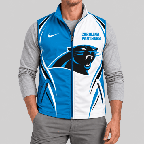 Carolina Panthers | NFL Swoosh Panel Softshell Vest TD