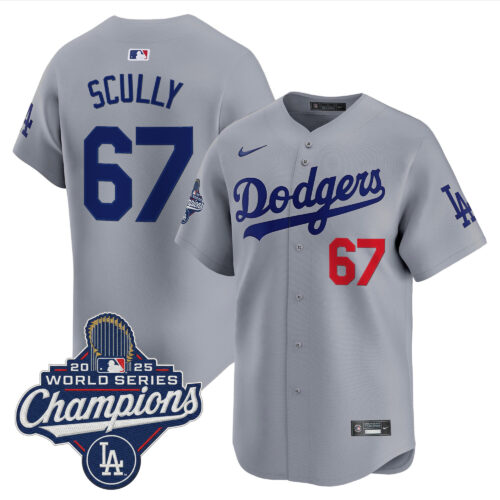 Men's Los Angeles Dodgers 2025 World Series Champions Vapor Premier Limited Jersey - All Stitched