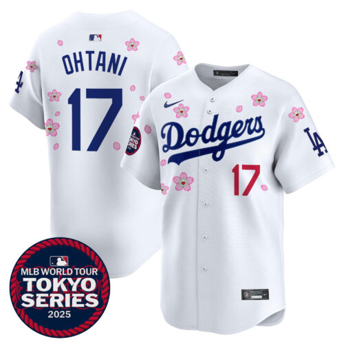 Men's Los Angeles Dodgers Tokyo Series 2025 Vapor Premier Limited Jersey V2 - Stitched