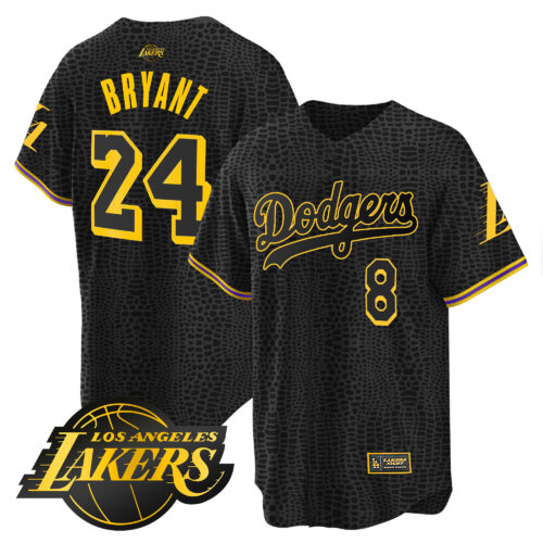 Men's Los Angeles Dodgers Cool Base Mamba Jersey - All Stitched